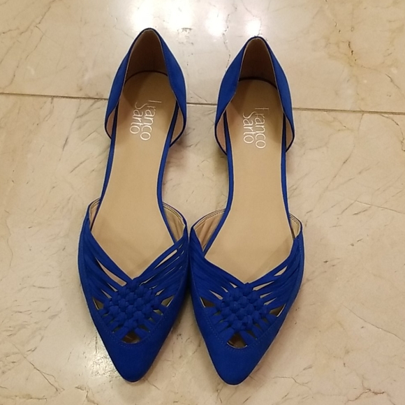 Franco Sarto Shoes - New W/O Tags Franco Sarto Flats - Royal Blue